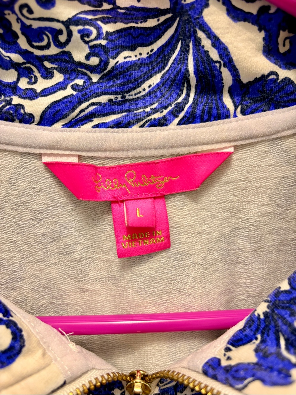 UPF 50+ SKIPPER POPOVER, DEEPER COCONUT RIDE WITH ME - Size L - Picture 4 of 5